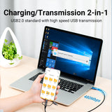 VENTION USB 2.0 A Male to 3-in-1 Micro-B&USB-C&Lightning Male Cable 0.5M Grey Aluminum Alloy Type
