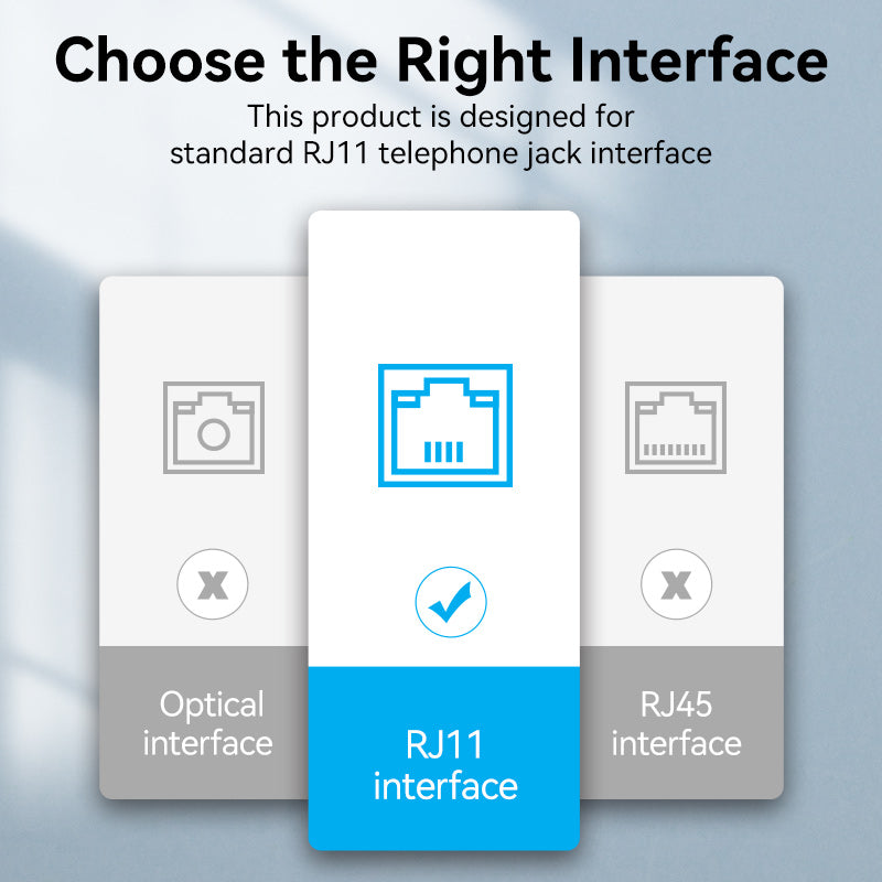 VENTION 6P4C Telephone Modular Plug 100Pcs/Pack