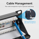 VENTION 24-port Cat 6 Unshielded Patch Panel