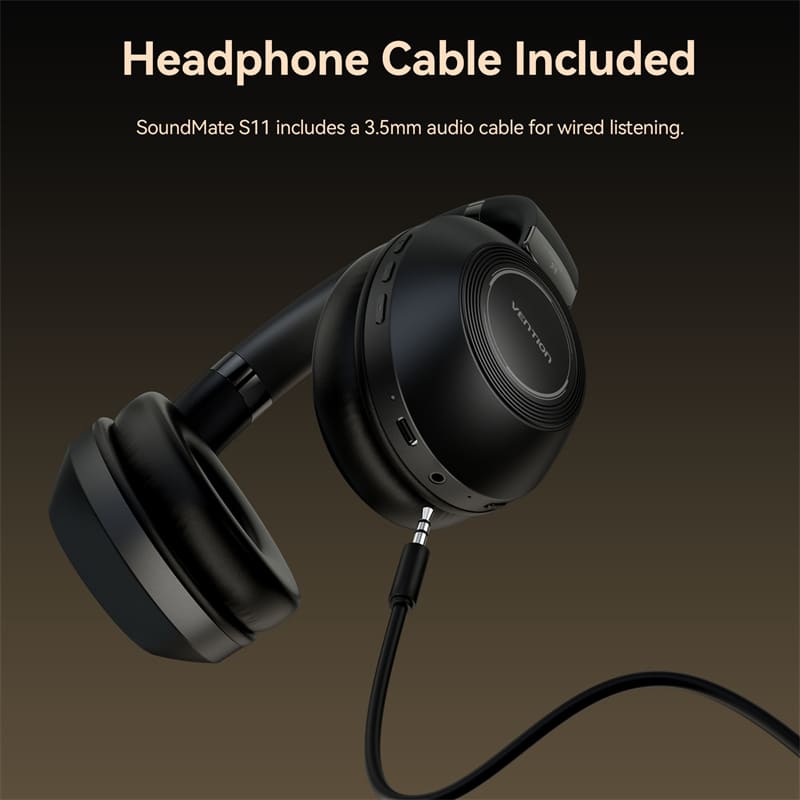 VENTION Wireless On-Ear Headphones SoundMate