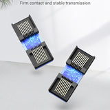 VENTION Cat.6 FTP Keystone Jack Coupler Black