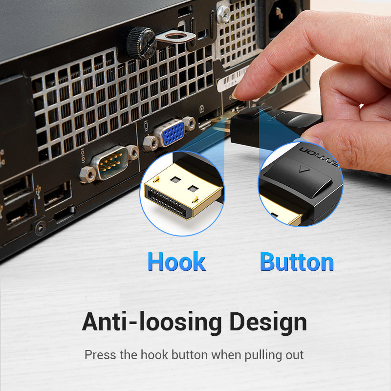 VENTION DP to DVI Cable