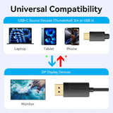 VENTION USB-C to DP Cable
