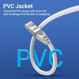 VENTION SFTP Cat 6A Network Cable - 10 Gbps Transmission Speed