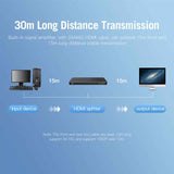 VENTION 1 In 8 Out HDMI Splitter Black