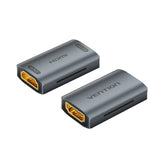 VENTION HDMI Female to Female Repeater Gray Aluminum Alloy Type