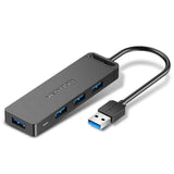 VENTION 4-Port USB 3.0 Hub With Power Supply 0.15 m