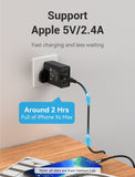 VENTION 3-port USB A Wall Charger 17W UK-Plug