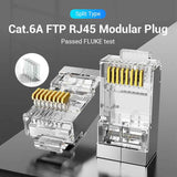 VENTION Cat.6A FTP RJ45 Modular Plug Transparent