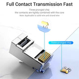 VENTION Cat.6A FTP RJ45 Modular Plug Transparent
