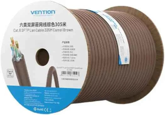 VENTION 305M Ethernet Cable 10Gbps CAT6 STP Shielded Riser Network Cord for Home Router Switch RJ45 Patch Cable