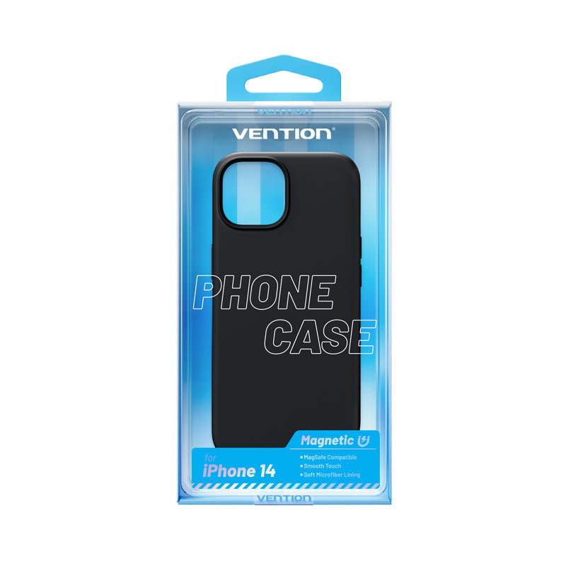 VENTION Liquid Silicone Case for iPhone with MagSafe Compatibility
