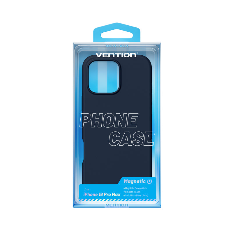 VENTION Liquid Silicone Case for iPhone with MagSafe Compatibility