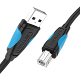 VENTION USB2.0 A Male to B Male Print Cable 1.5M Black