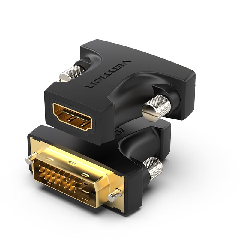 VENTION HDMI Female to DVI (24+1) Male Adapter Black