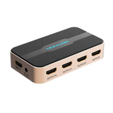 VENTION 1 In 4 Out HDMI Splitter 4K@30Hz Gold Aluminum Alloy Type EU Standard