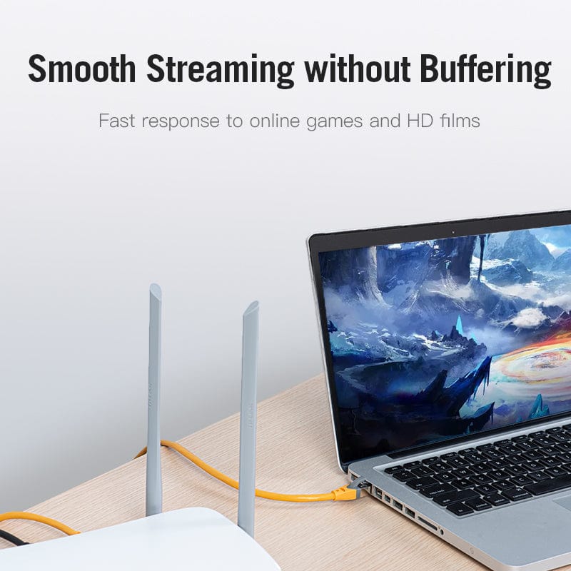VENTION SFTP Cat 6A Network Cable - 10 Gbps Transmission Speed