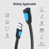 VENTION USB 3.0 extension cable UAE with durable design for connecting various devices
