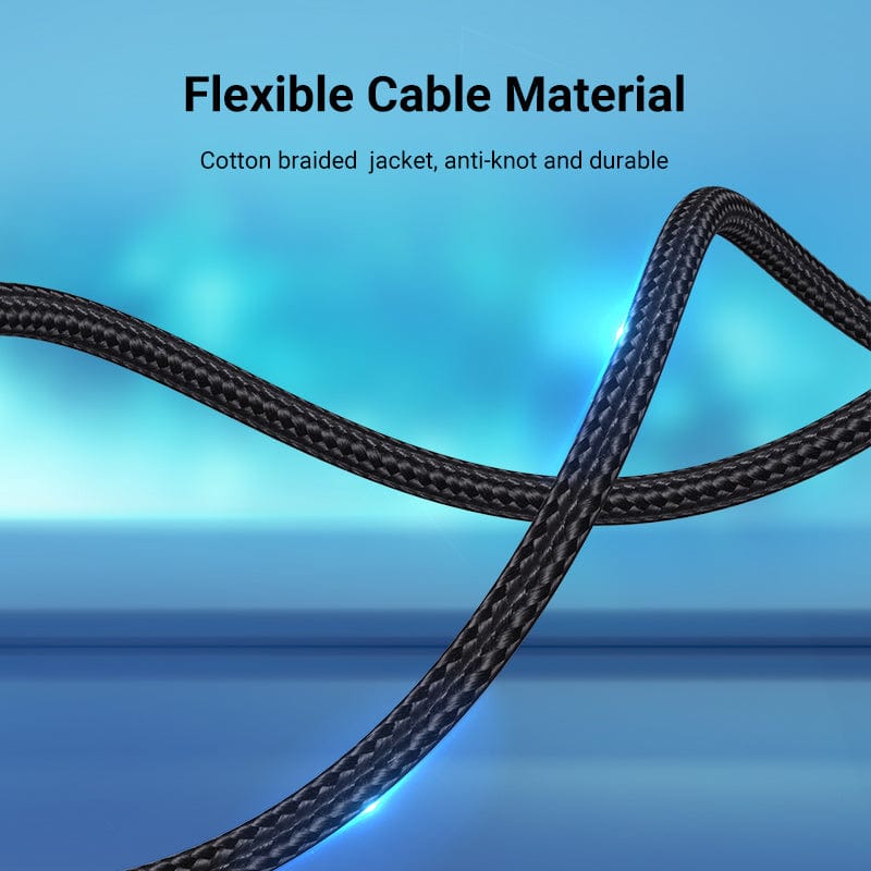 VENTION USB-C Male to Two 3.5mm Female Headphone Jack Splitter Cable