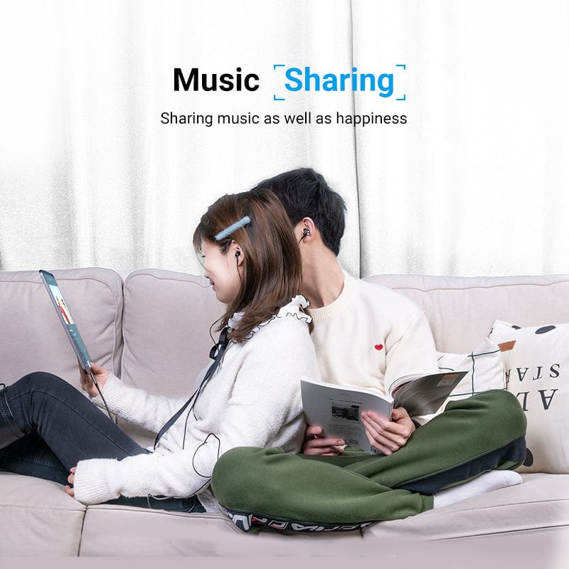 VENTION USB-C Male to Two 3.5mm Female Headphone Jack Splitter Cable