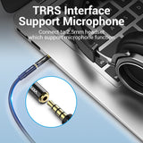 VENTION 3.5mm Male to 2.5mm Female Audio Adapter Black Metal Type
