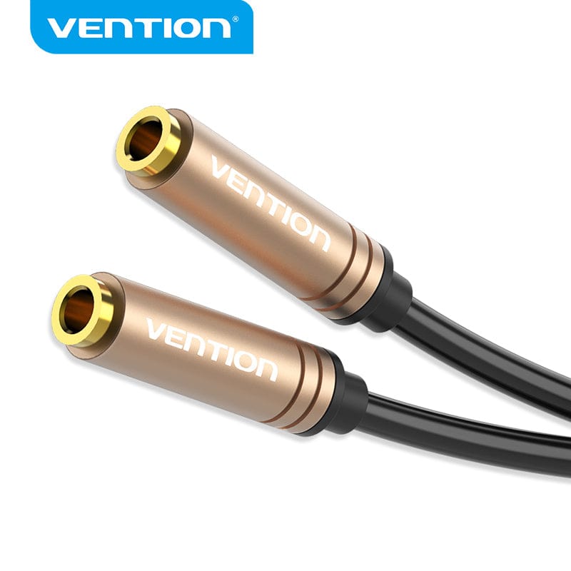 VENTION Jack 3.5mm Female to Female Stereo Audio Cable Gold Plated Aux Extension Cable for Headphone Laptop Phone PS3 Aux Cable