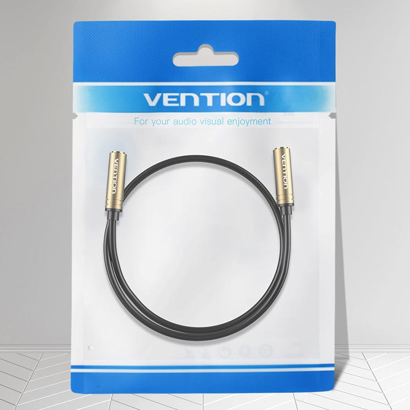 VENTION Jack 3.5mm Female to Female Stereo Audio Cable Gold Plated Aux Extension Cable for Headphone Laptop Phone PS3 Aux Cable
