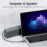 VENTION USB External Sound Card Gray Metal Type (OMTP-CTIA)