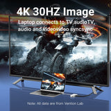 VENTION MINI DP to HDMI/VGA Converter 0.15M White