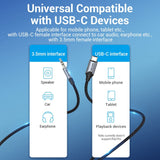 VENTION USB-C Male to 3.5mm Male Audio Adapter