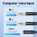 VENTION 2 in 1 3.5mm Audio Cable