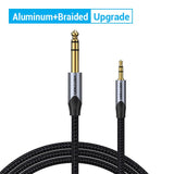 VENTION 3.5mm to 6.35mm cable with durable aluminum connectors and braided design for enhanced durability