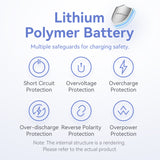 VENTION 5000mAh power bank features multiple safety safeguards for reliable charging.