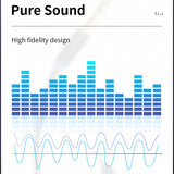 High fidelity design graphic with sound wave representation for VENTION 6.5mm Male to 3.5mm Male Audio Cable UAE