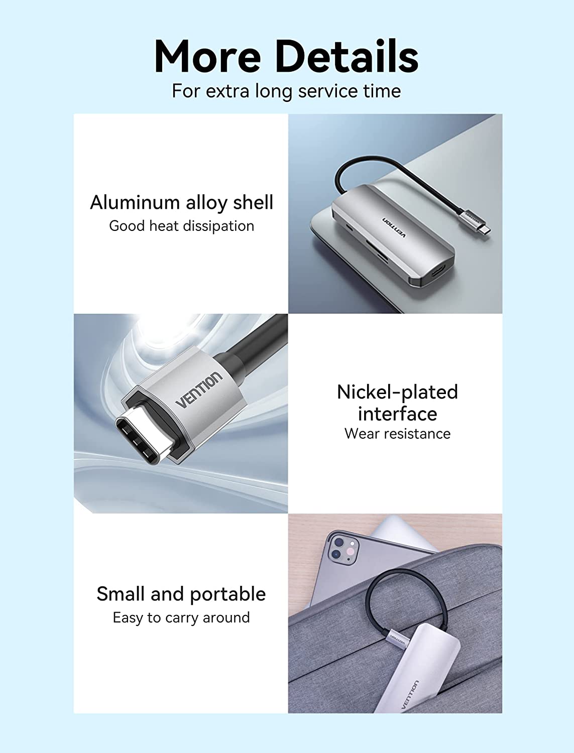 VENTION 7-in-1 USB-C Docking Station