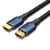 VENTION 8K HDMI cable with durable braided design for high-quality video and audio transmission