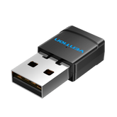 VENTION AC600 Dual Band Wi-Fi Adapter small black USB wireless network device