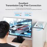 Vention AC600 Dual Band Wi-Fi Adapter providing lag-free connection for gaming and streaming on desktop