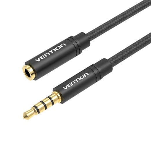 VENTION AUX 3.5mm audio extension cable with durable braided design for enhanced audio connection