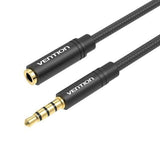VENTION AUX 3.5mm audio extension cable with durable braided design for enhanced audio connection