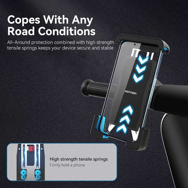 VENTION Bike Phone Mount Black