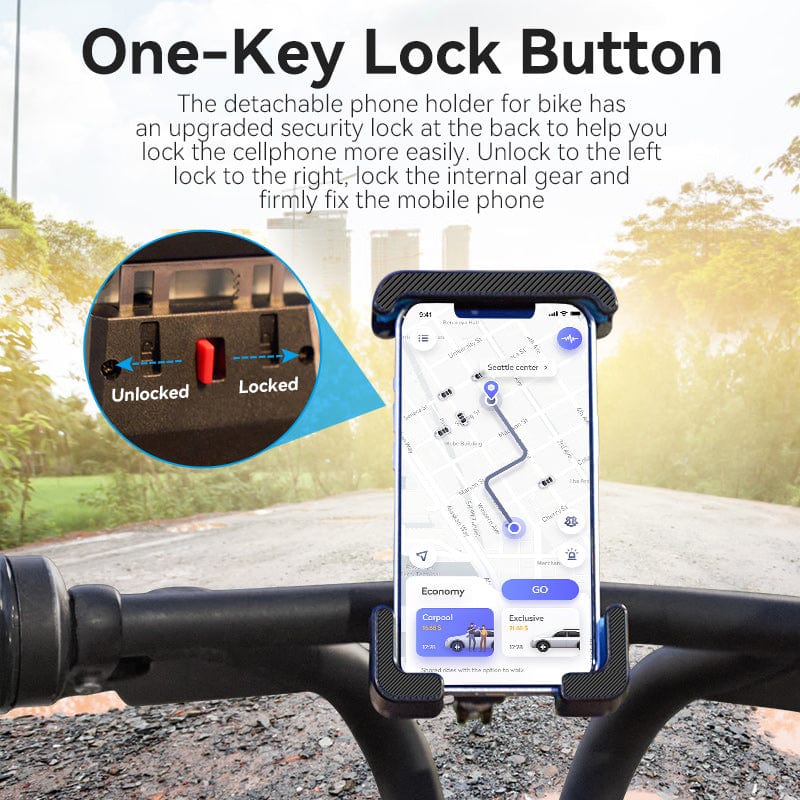 VENTION Bike Phone Mount Black