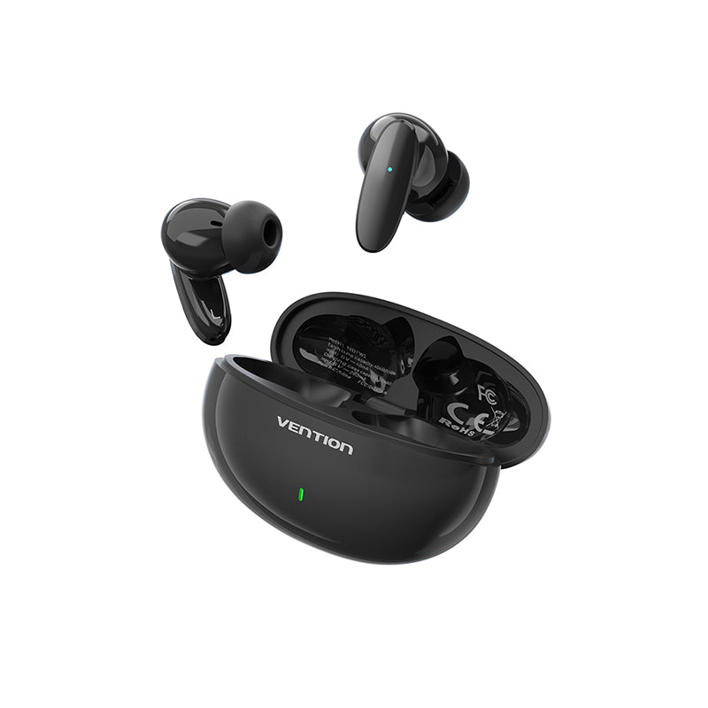 VENTION Bluetooth 5.3 Earbuds with ergonomic design and charging case for enhanced audio experience