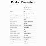 VENTION Bluetooth 5.3 Earbuds in White with USB-C Charging and High-Quality Audio Features