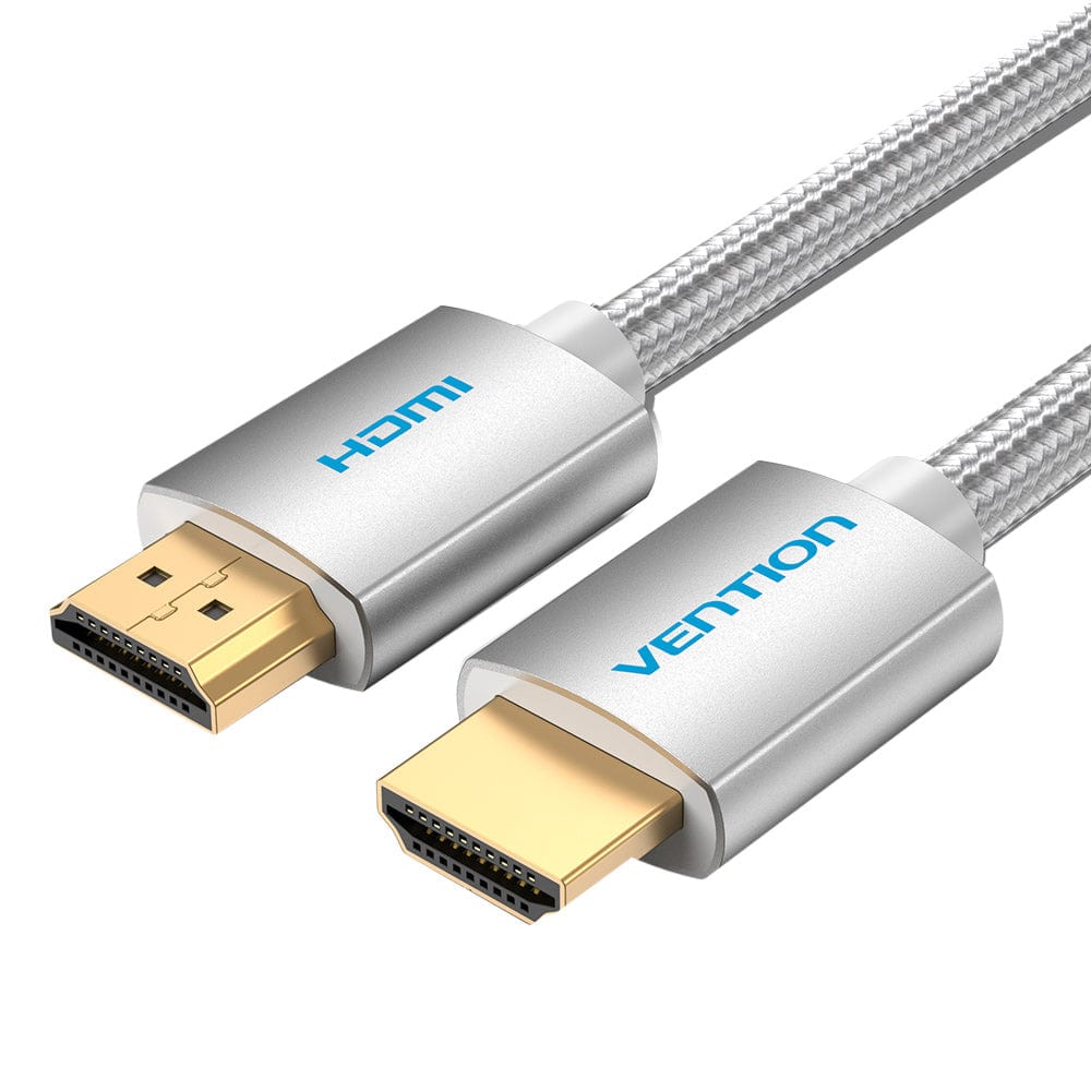 VENTION braided HDMI cable AABI with gold-plated connectors for high-speed data transfer