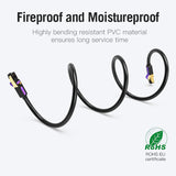 VENTION Cat.7 Ethernet Cable with fireproof and moistureproof PVC material for durability