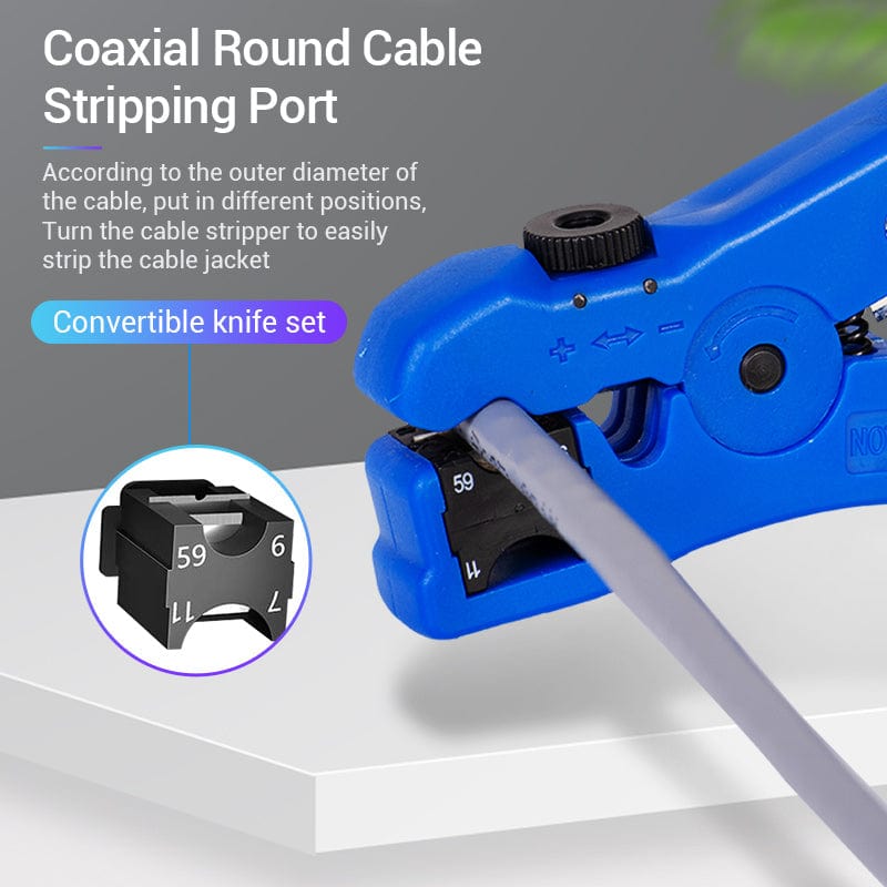 VENTION Coaxial Cable Stripper