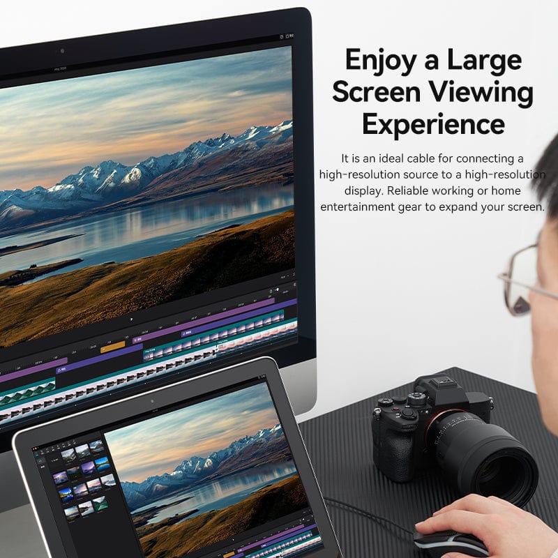 VENTION 8K Mini DisplayPort to DisplayPort Cable