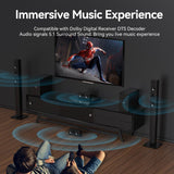 VENTION cotton braided RCA cable providing high-quality audio for an immersive music experience