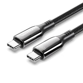 VENTION Cotton Braided USB 2.0 C Male to C Male 5A Cable Zinc Alloy Type